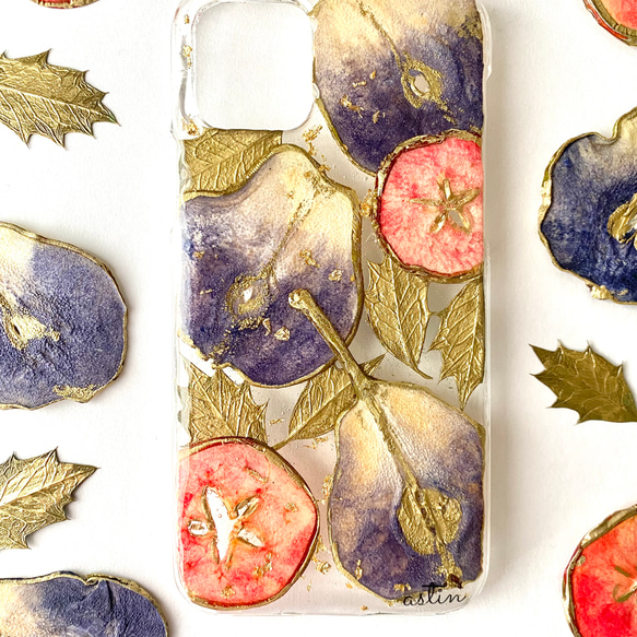 85i.水果飾品【紫水晶】iPhone手機殼 第3張的照片