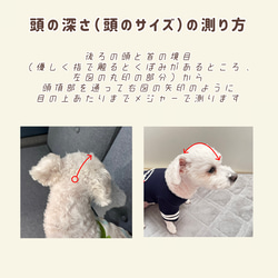 わんちゃんの目や頭を守る犬用帽子　⭐︎なめらかスウェード生地⭐︎ 【ブラック】 7枚目の画像