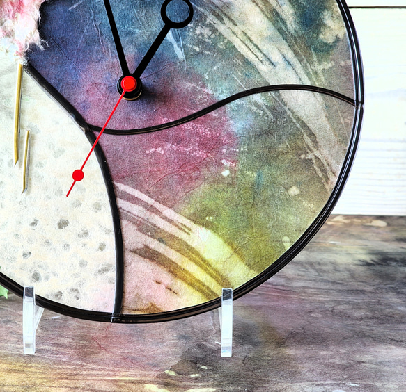 Creema限定新作時計『夢幻染～紺瑠璃』 3枚目の画像