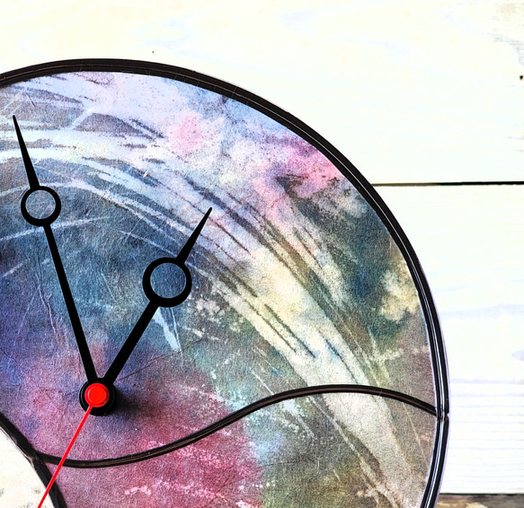 Creema限定新作時計『夢幻染～紺瑠璃』 4枚目の画像
