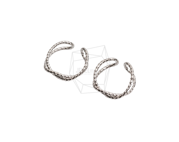 ERG-2596-R【2個入り】ラウンドイヤーカフ/Round Earcuffs Earrings 2枚目の画像