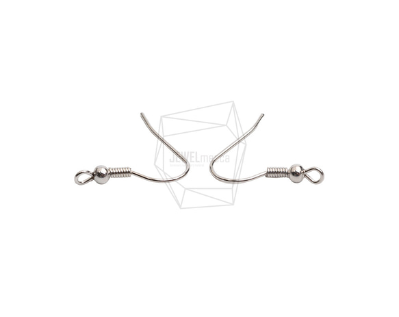 ERG-2597-R [10件] 簡單耳環鉤，簡單線鉤耳線 第1張的照片