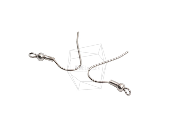 ERG-2597-R [10件] 簡單耳環鉤，簡單線鉤耳線 第2張的照片