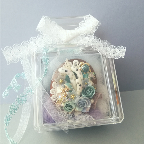 チンアナゴ好きさんに♪sea treasure ～海の宝石～ ブローチ FufuRara