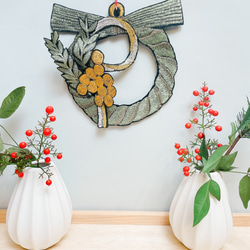 レースの壁飾り(白の珊瑚)23cmー新築祝い 引越し祝い 結婚祝いにもー