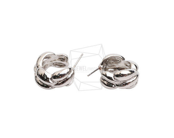 ERG-2600-R【2個入り】ラウンドピアス,Round Ear Post/18.5mm x 19.8mm 3枚目の画像