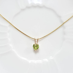 ペリドット シルバー925 ペンダントトップ AT ペリドットペンダントトップ（シルバー925/ジュエリーカット