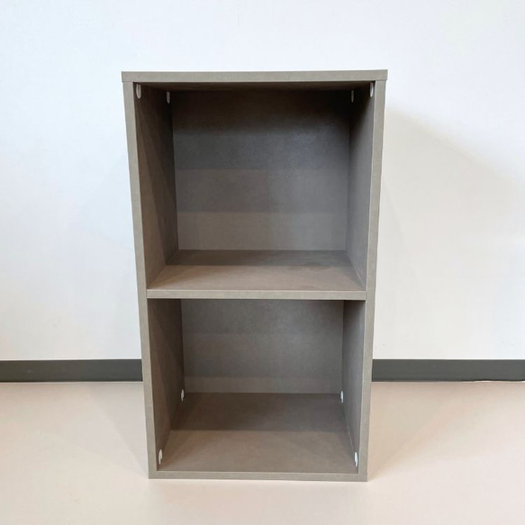 クールモルタルシリーズ・カラーボックス　本棚　木製　オフィス 収納 2枚目の画像