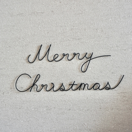 クリスマス ワイヤークラフト 文字 クリスマス飾り レターバナー