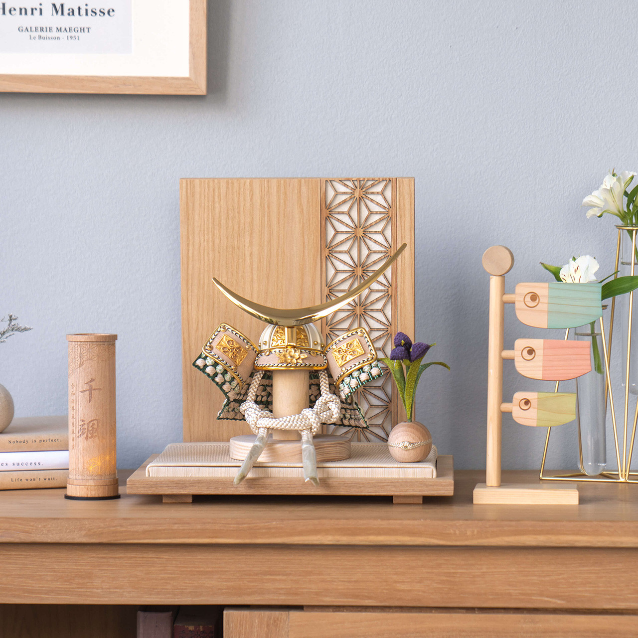 ことのオリジナル兜（5DA-0710）（伊達政宗）｜コンパクトな五月人形｜節句兜｜コンパクト｜おしゃれ｜インテリア