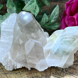 グラウンディング✨　ヒマラヤ　マニカラン産　水晶  原石　クリスタル　クラスター 3枚目の画像