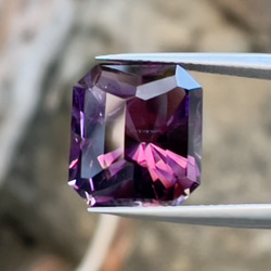 アメジスト 美しい紫色のアメジスト ルース 8.75 カラット ファンシー カット 天然宝石 11枚目の画像