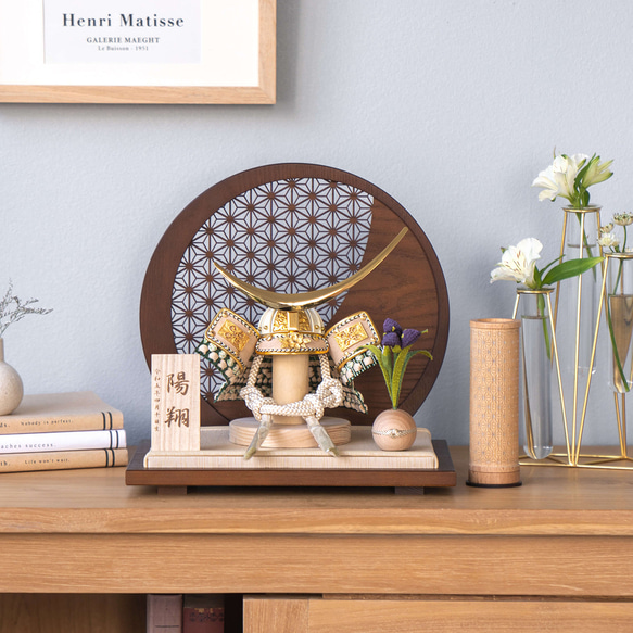 ことのオリジナル兜（5DA-0811）（伊達政宗）｜コンパクトな五月人形