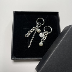 Mixチェーンピアス 4枚目の画像