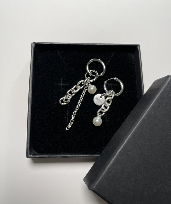 Mixチェーンピアス 4枚目の画像