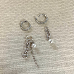 Mixチェーンピアス 3枚目の画像