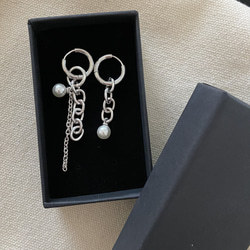 Mixチェーンピアス 1枚目の画像