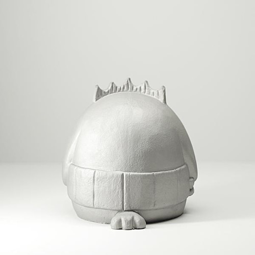 菊間瓦 鬼瓦 【バリーさん 中】 ゆるキャラ 置物 いぶし銀 鬼師 伝統