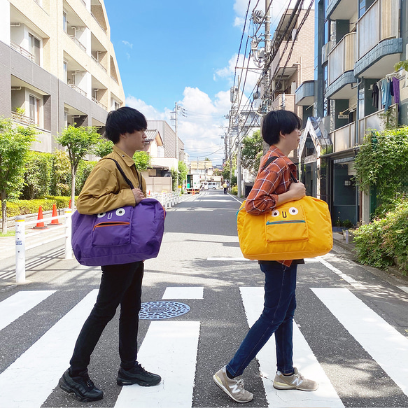 【Travel Monster】折りたたみボストンバッグ 選べる４色 12枚目の画像