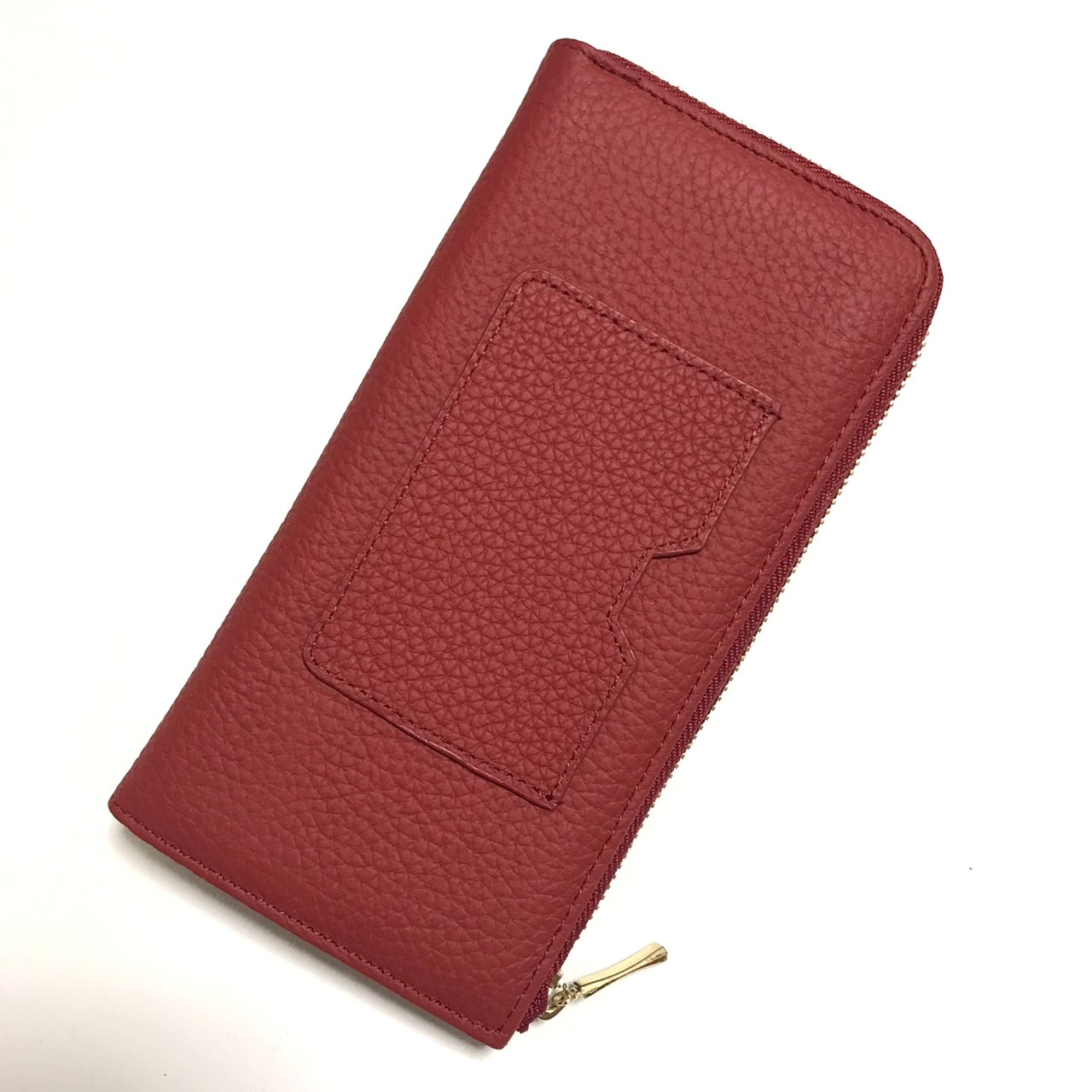 新作品　数量限定　赤　イタリアンレザー　牛革/本革　長財布　大人気商品