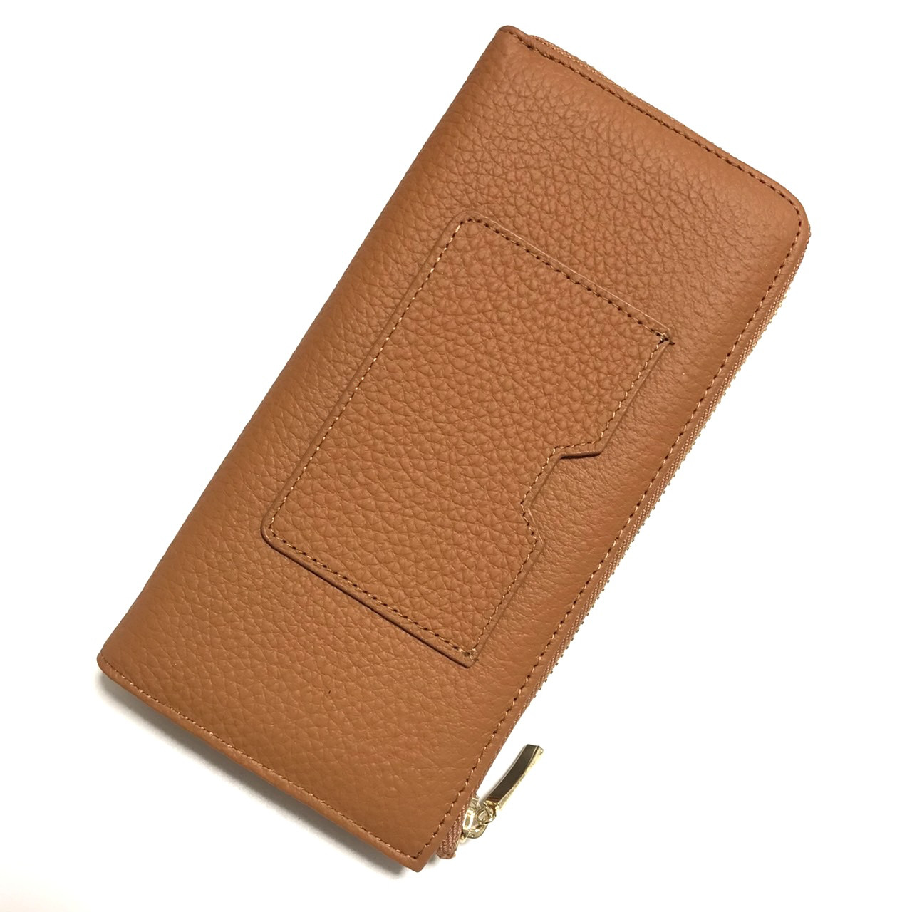 新作品　数量限定　ブラウン系　L字ファスナー長財布　イタリアンレザー　牛革/本革　長財布　大人気商品