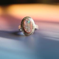 ⭐︎ Cantera Opal  ring ⭐︎ 母岩付きオパール 1枚目の画像