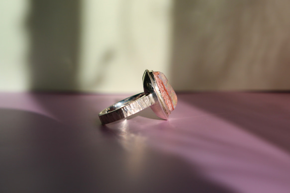 ⭐︎ Cantera Opal  ring ⭐︎ 母岩付きオパール 8枚目の画像
