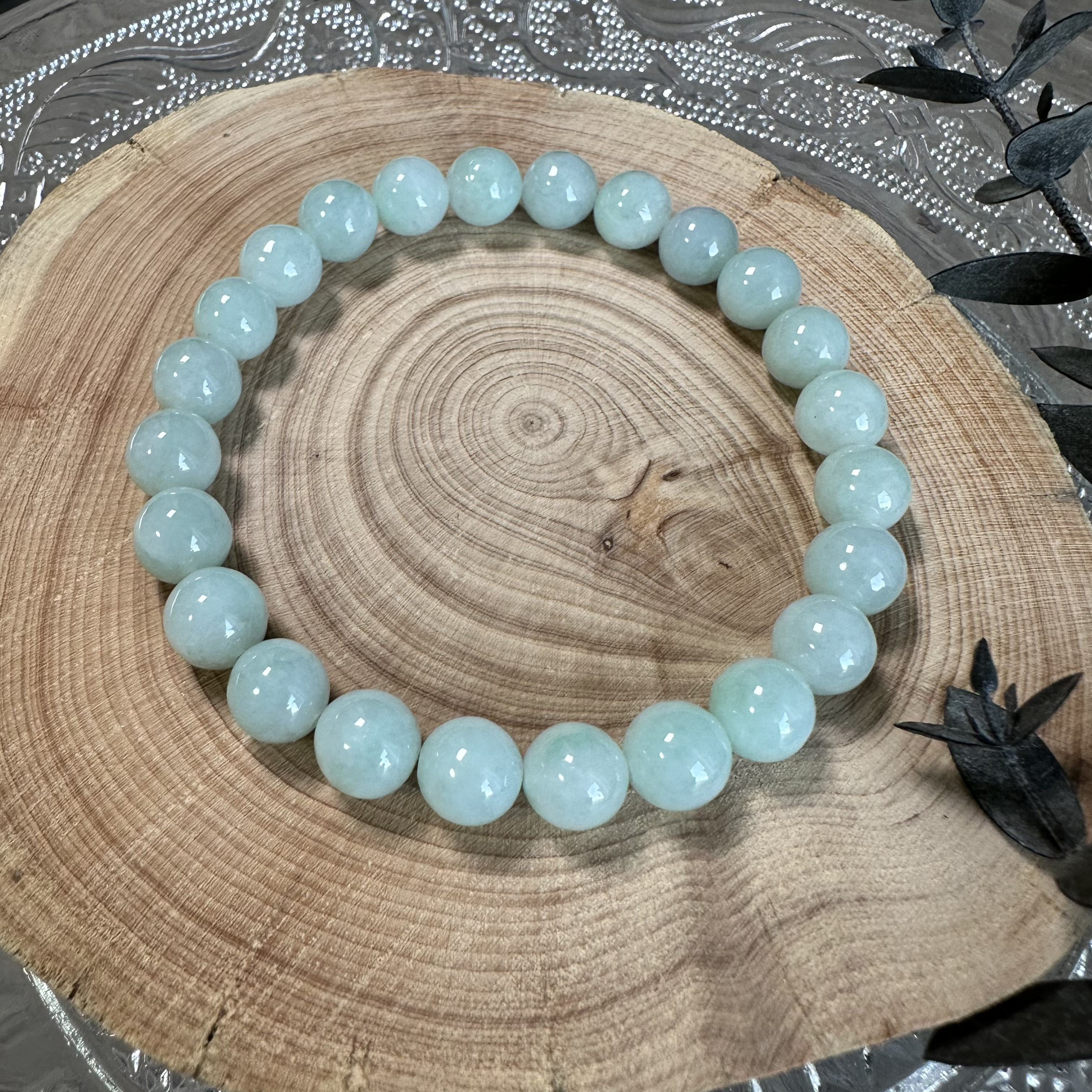 ミャンマー産翡翠ブレスレット692