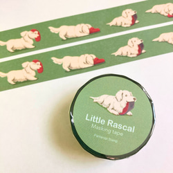 『Little Rascal』ダックスフンド　マスキングテープ 3枚目の画像