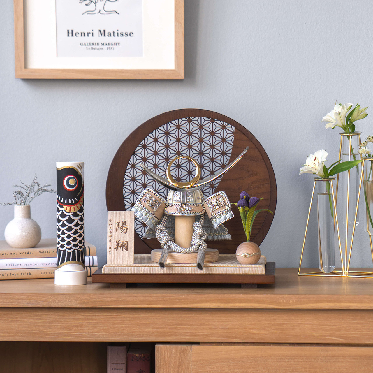 ことのオリジナル兜（5UE-0811）（上杉謙信）｜コンパクトな五月人形｜節句兜｜コンパクト｜おしゃれ｜インテリア