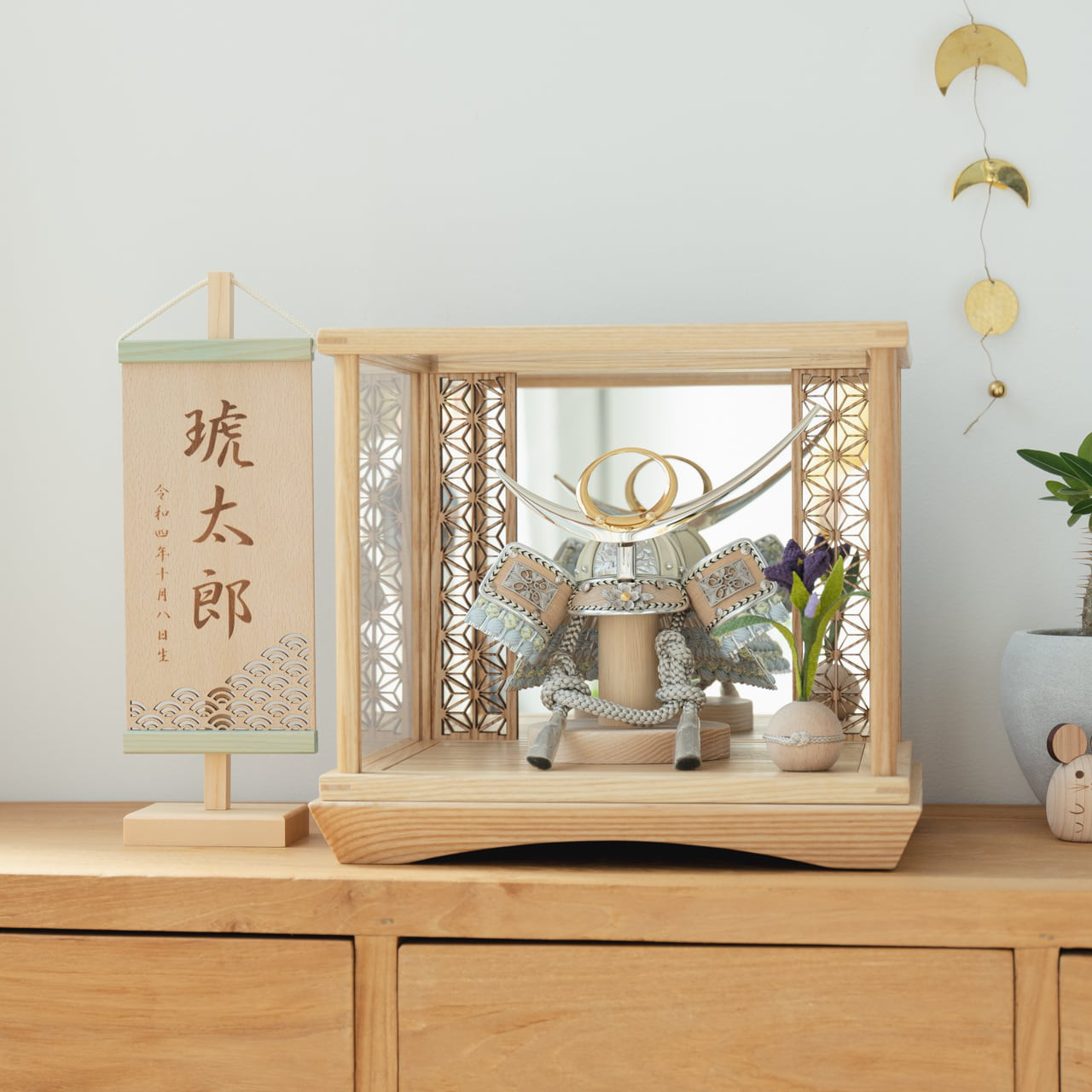 ことのオリジナル兜（5UE-0210）（上杉謙信）｜コンパクトな五月人形｜節句兜｜コンパクト｜おしゃれ｜インテリア