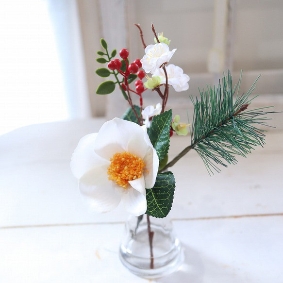 水替え不要 新春 椿 魔法の水 マジカルウォーター インテリア ギフト