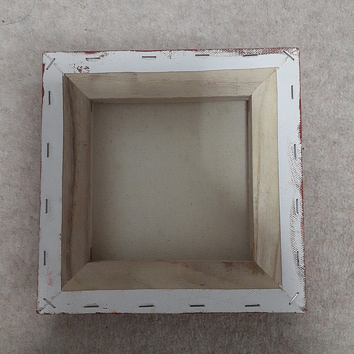 ハッピーあっぷるちゃん　油絵　画家　小楠アキコ作品　20×20cm　キャンバス ハッピーあっぷるちゃん 油絵 画家 小楠アキコ作品 20×20cm