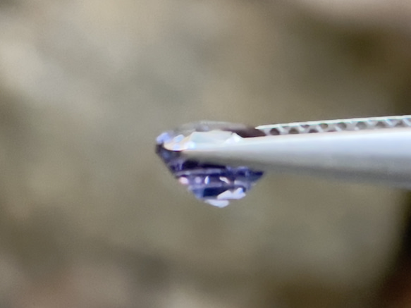 スピネル 美しいパープル スピネル ルース 0.95 カラット クッション カット 美しい天然石 スピネル