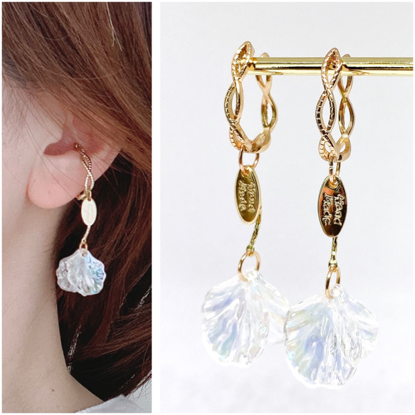 Shashi イヤーカフ フラワー 花 クリスタル イヤリング ゴールド ゴールドフラワーイヤーカフ – QúON