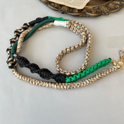 長さ選べる】パラコードで作るスマホショルダーストラップ(カラフル