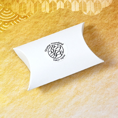 中華風装飾スタンプセット＜4個セット＞（ピローボックス《ホワイト