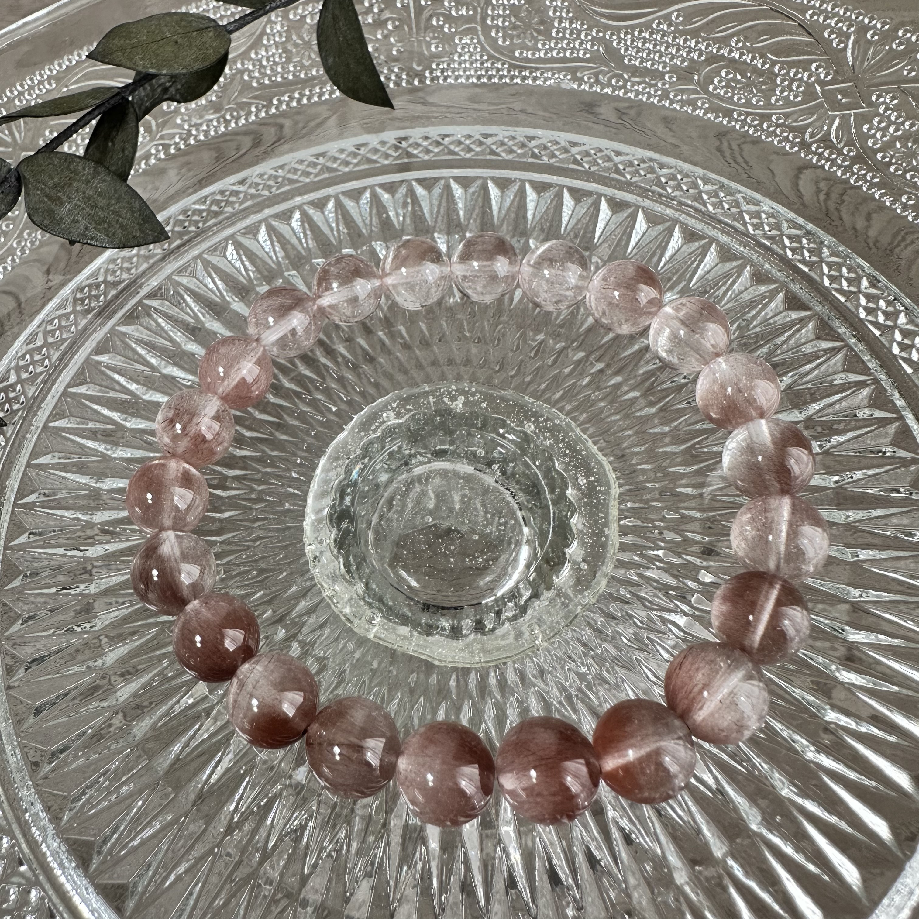 サゲニティッククォーツブレスレット742