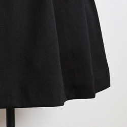 【尺寸可以選擇！ ] WHOLEGARMENT 圓領洋裝 [黑色] 第12張的照片
