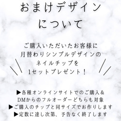 【おまけチップ10本つき！】 キッズサイズチップ キッズネイルチップネイルチップ つけ爪 クリスマスネイル 2枚目の画像