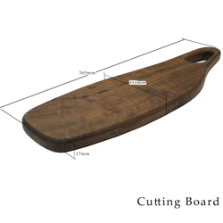 木製まな板 1枚 木 おしゃれ まな板 カッティングボード ウォールナット キッチン 北欧 日本製 天然木 ウォルナット 4枚目の画像