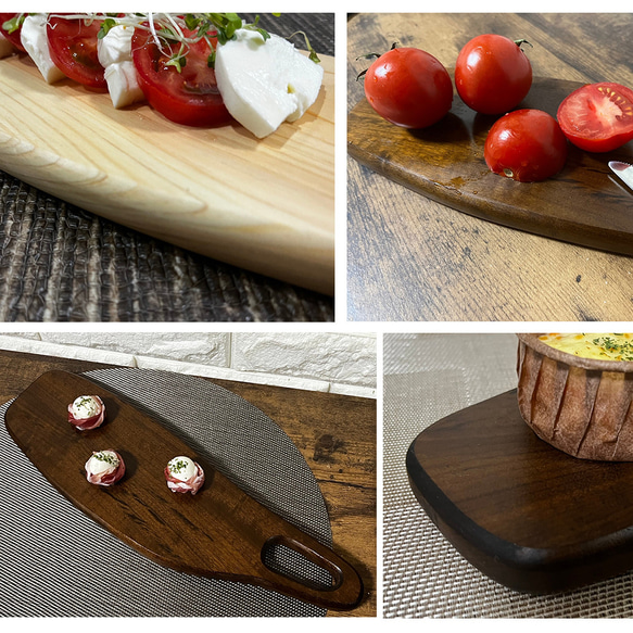 木製まな板 1枚 木 おしゃれ まな板 カッティングボード ウォールナット キッチン 北欧 日本製 天然木 ウォルナット 7枚目の画像