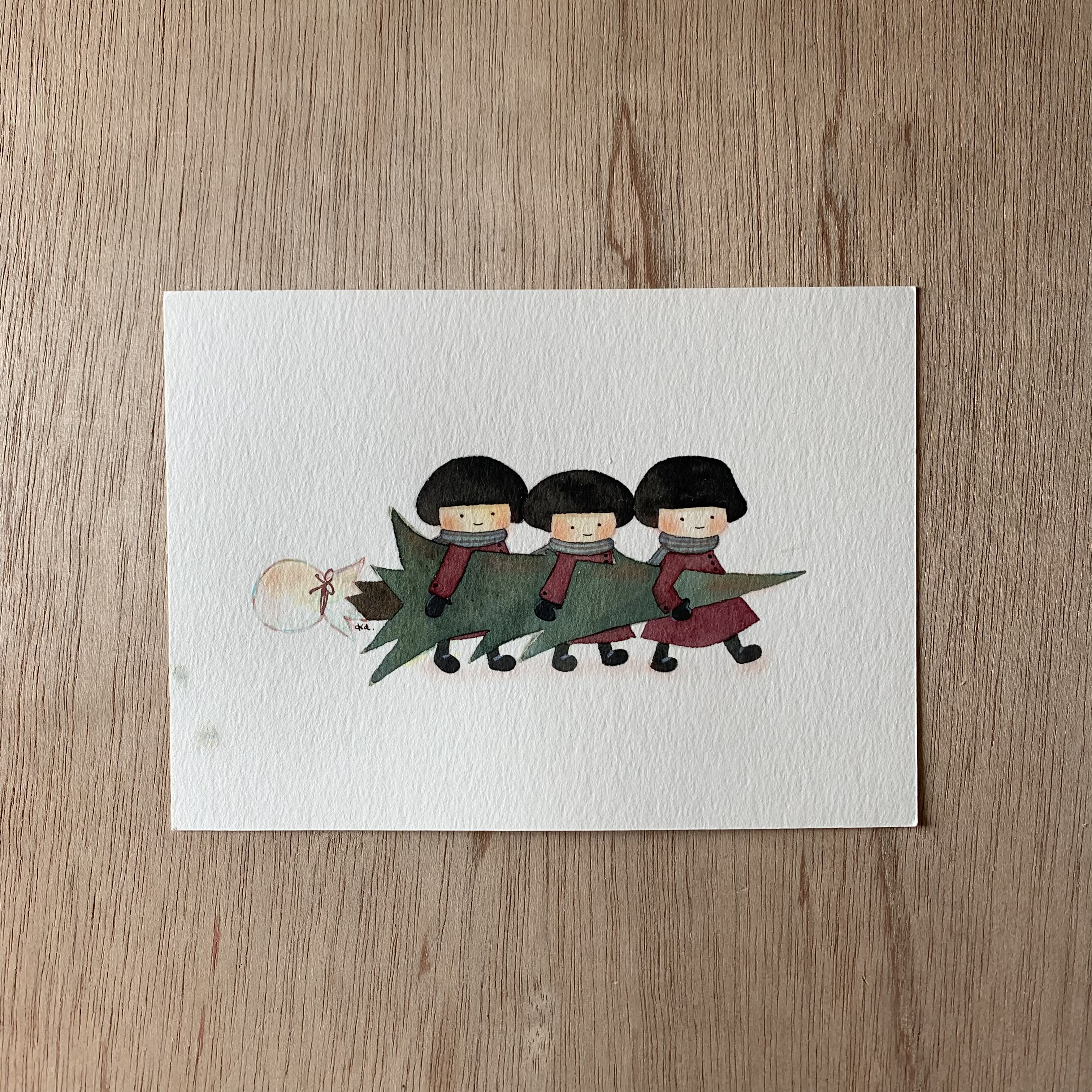 「もみの木」原画　送料無料