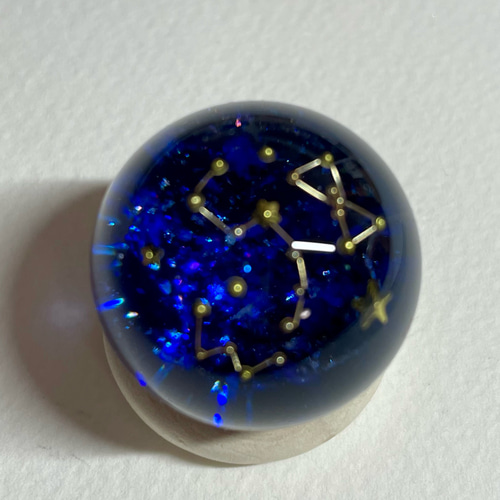 幻想レジン-夜空に浮かぶ星座 宇宙玉/冬/クリスマス/プレゼント その他