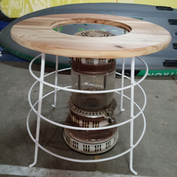 アラジンストーブ用アイアン&ウッド ストーブガード その他家具