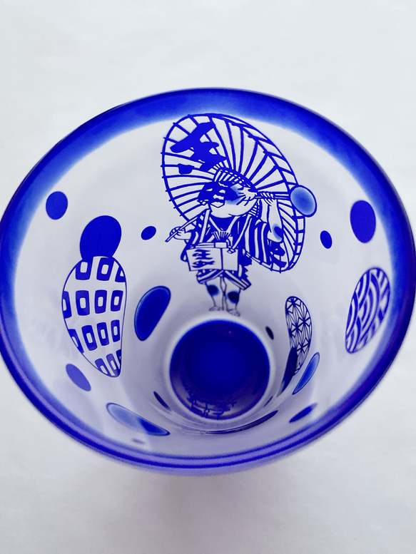 浮世絵グラス【玉や】ꫛꫀꪝ✧‧˚ 4色【受注制作】 2枚目の画像