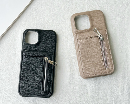 小銭入れ&ミラー付 iphone 17 16 15 14 13 ケース スマホショルダー