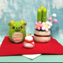 羊毛フェルト☆ みーこまま様用門松ページ d2a501d61e3f621af3293adf14233e