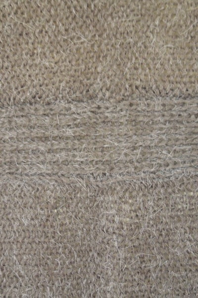 bighug アンゴラ ショールカーディガン●チャコールブラウン