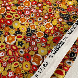 ロバートカフマン　"GUstav Klimt" クリムト　レッド/ゴールド 2枚目の画像